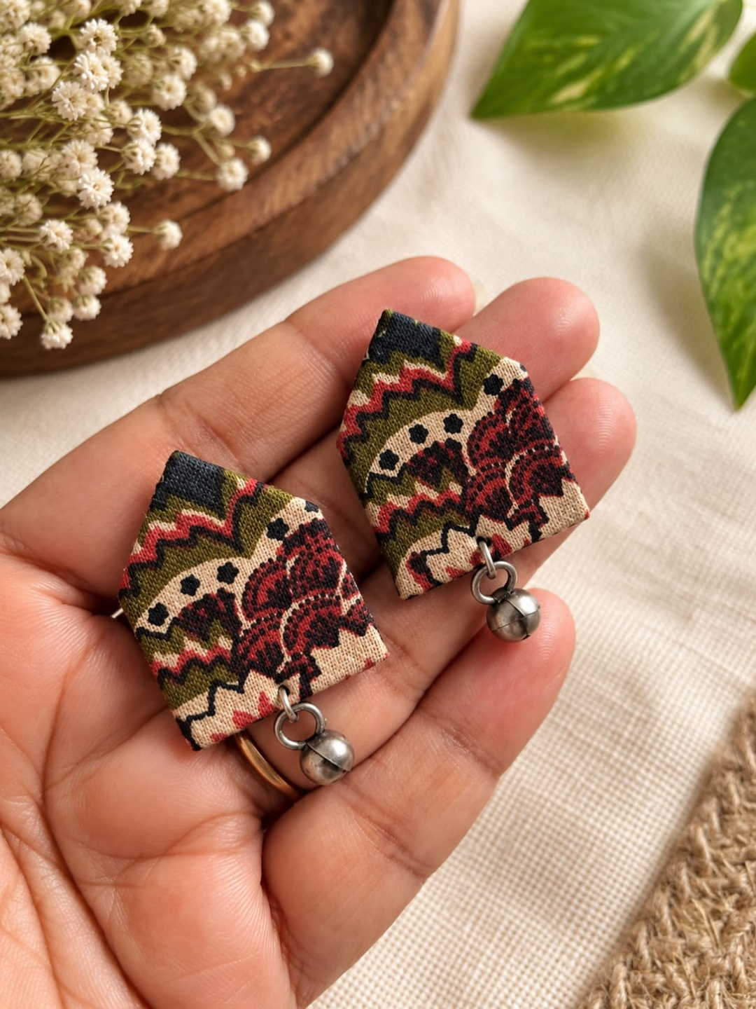 MEHENDI GREEN PANCHKONI NECKLACE SET