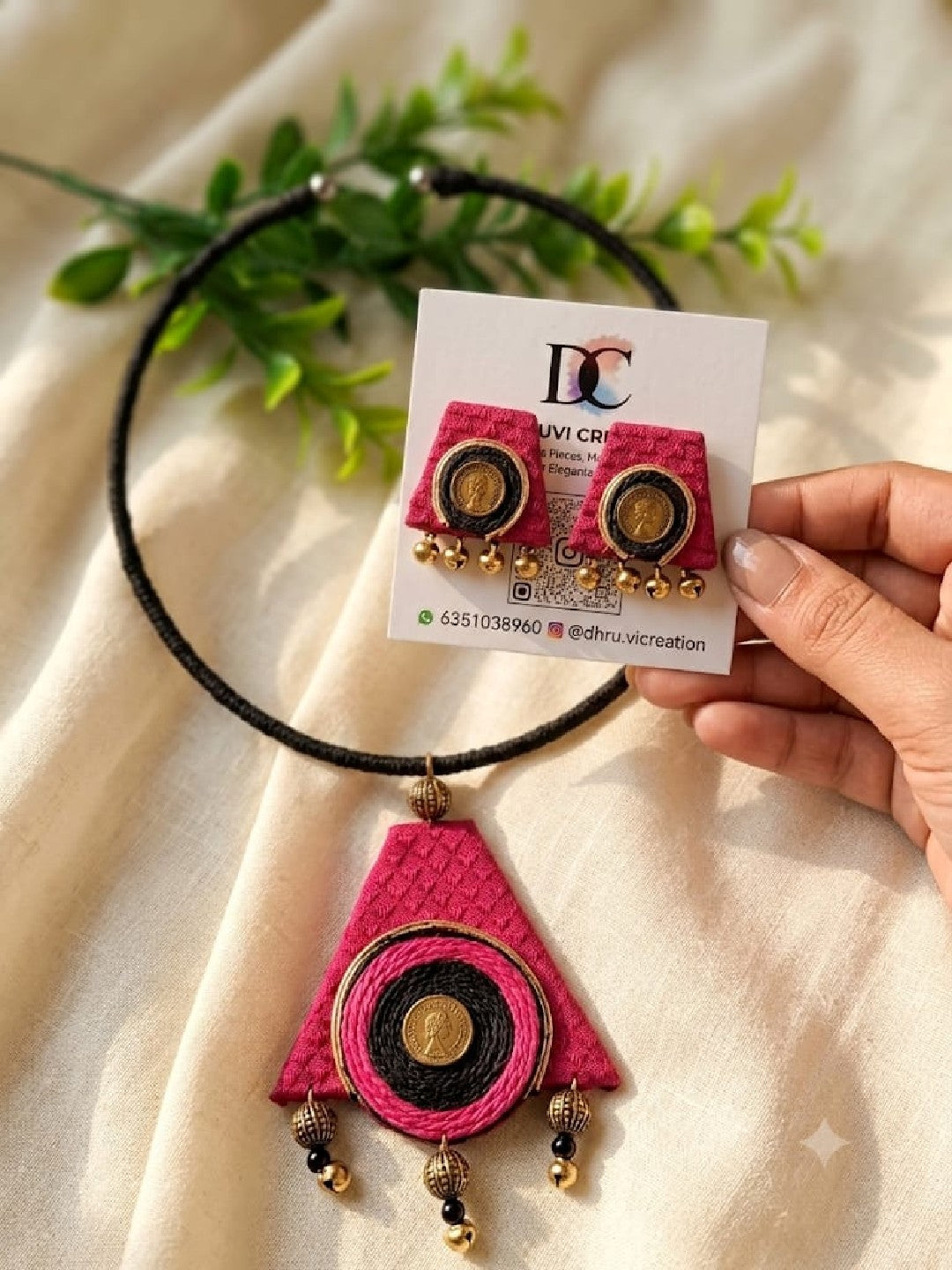 PINK KHUN HASLI SET