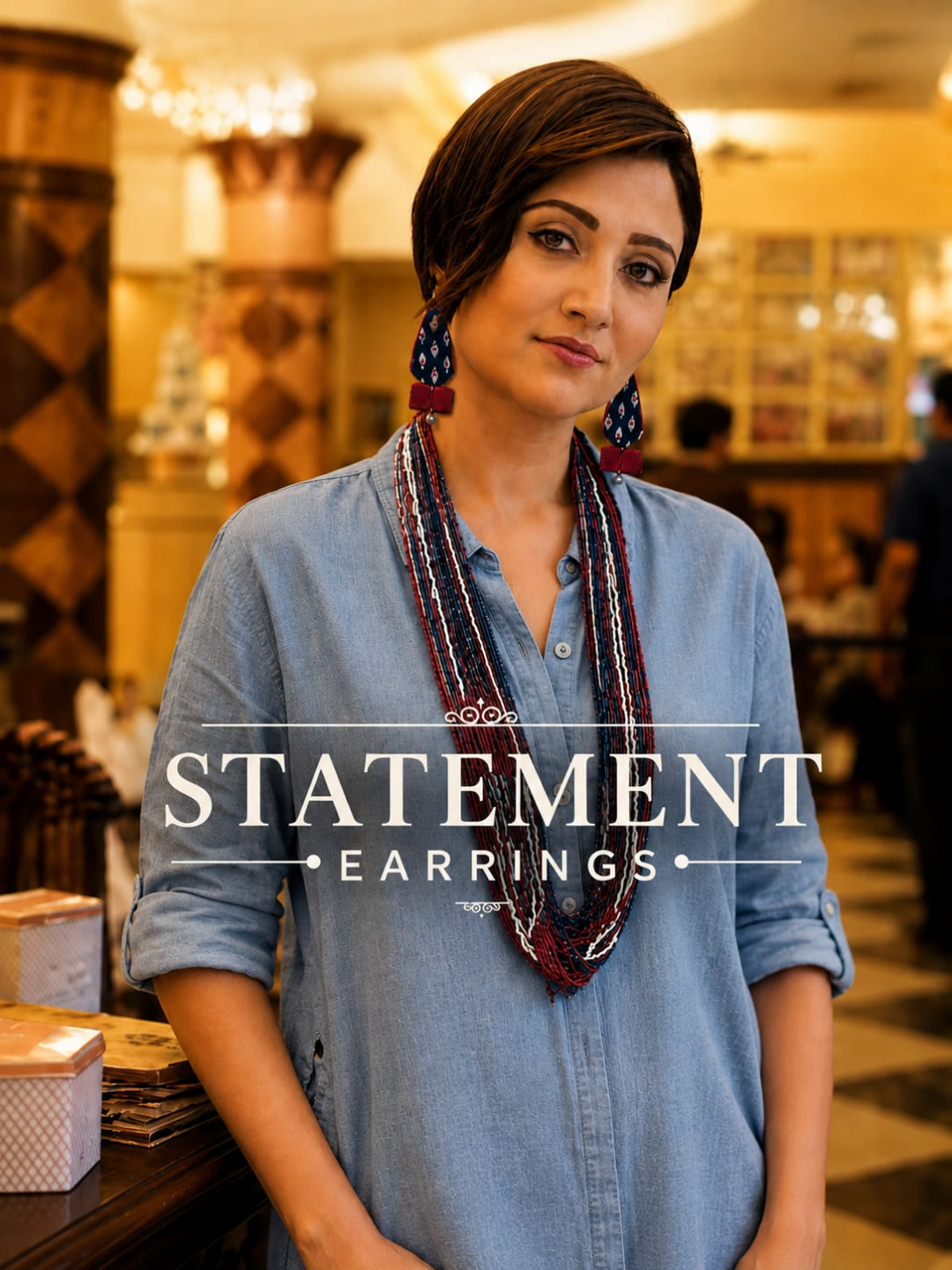 STATEMENT EARRING