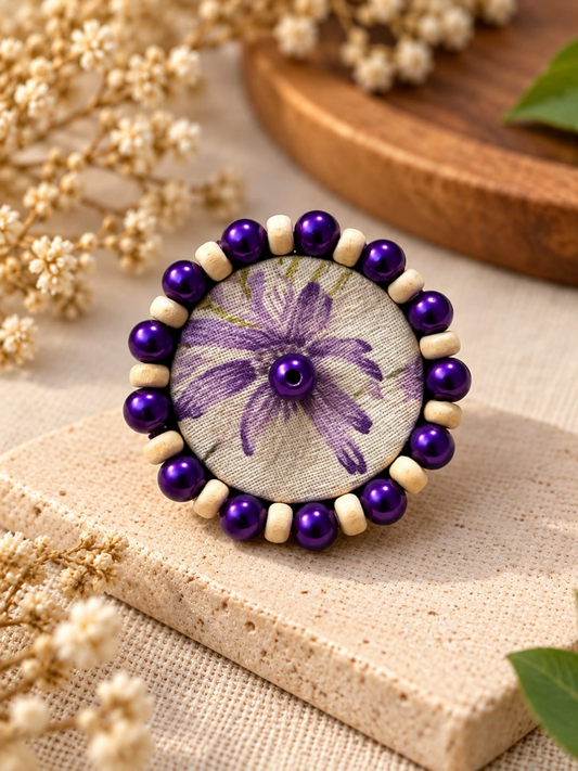 PURPLE STATEMENT RING
