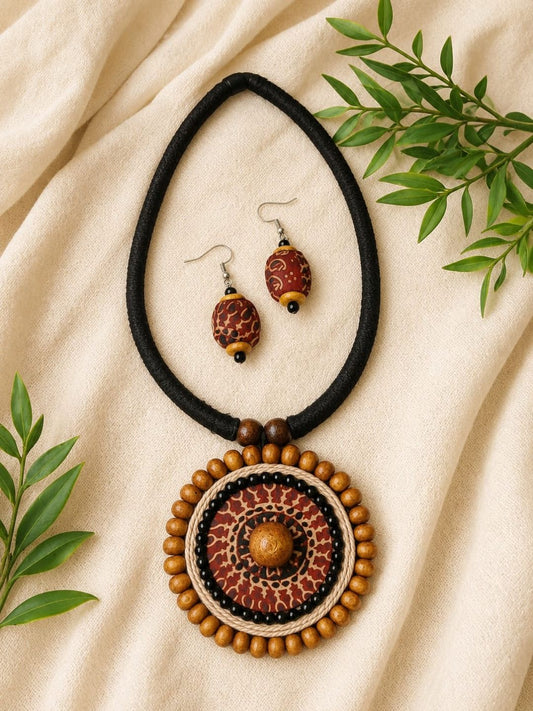 SURYAMUKHI BOHO NECKLACE SET