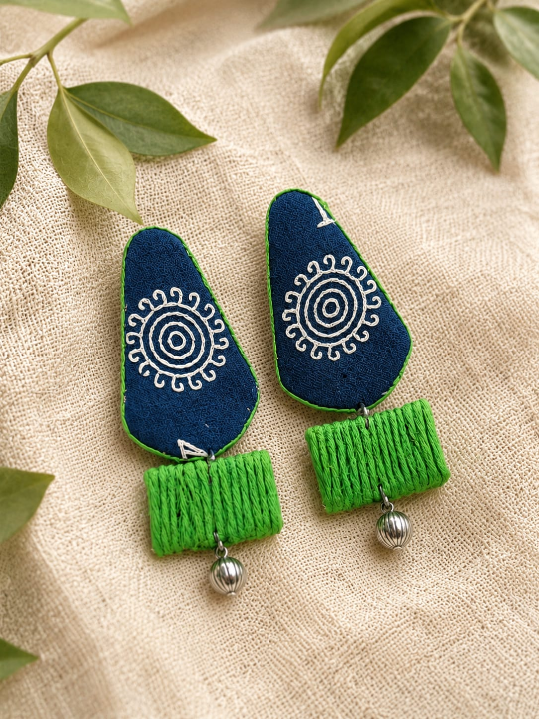 BLUE CONE EARRING
