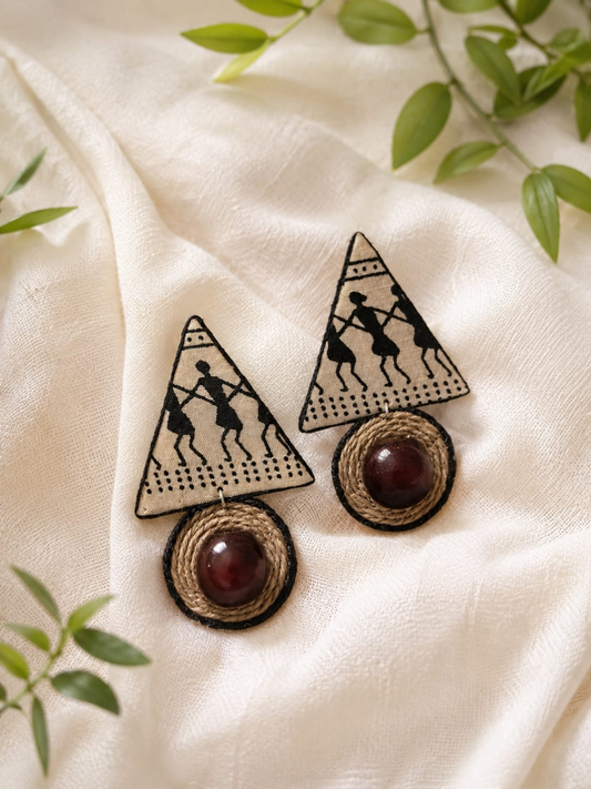 WARLI TRIANGLE EARRING