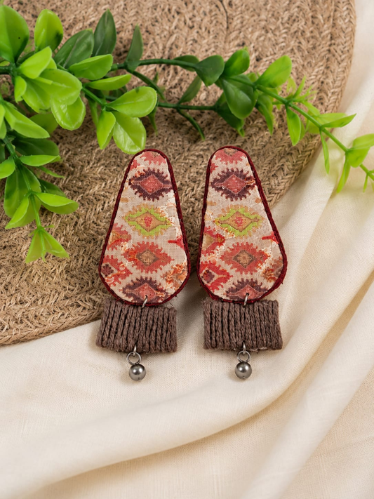 MULTI COLOR CONE EARRING