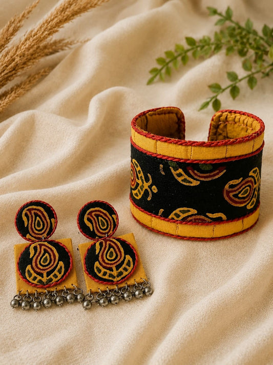 COMBO SET YELLOW HANDCUFF