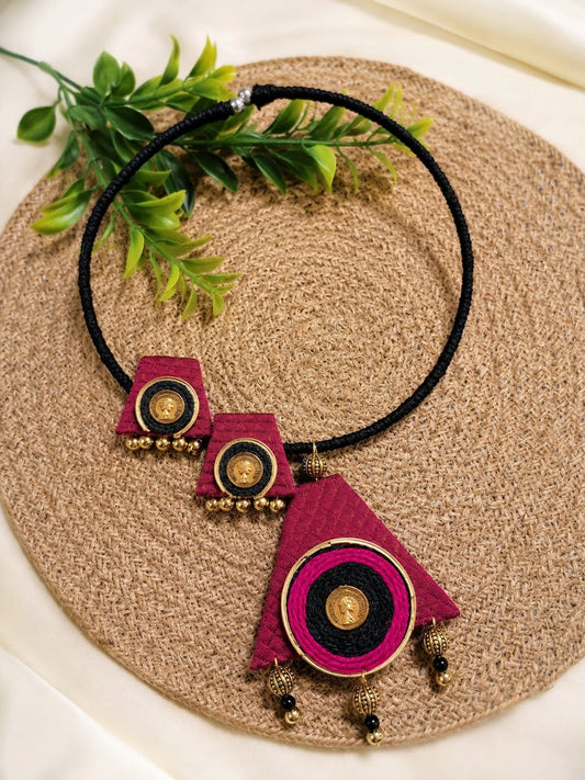 PINK KHUN HASLI SET